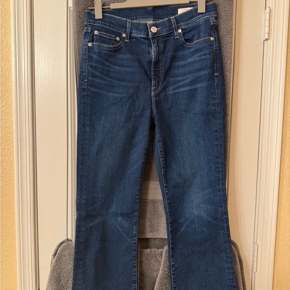 AYR Dark Blue Straight Leg Jeans size 28 - Picture 3 of 5